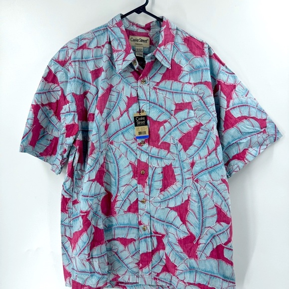 NWT Cooke Street Hawaiian ShortSleeve Button Down Shirt - Picture 3 of 7